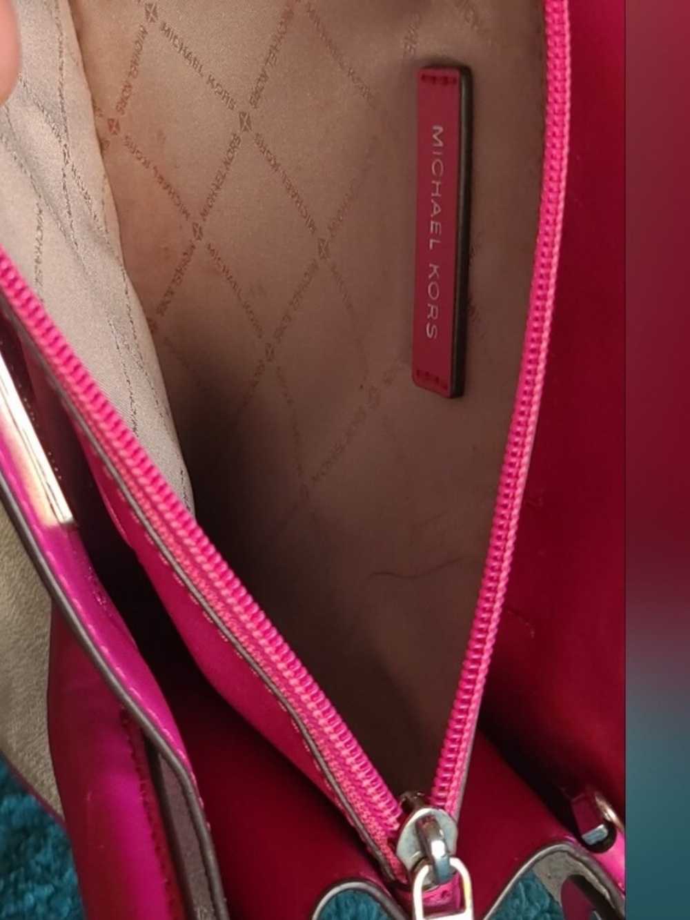 Michael Kors Marilyn Monogram Logo Satchel - Picture 8 of 10